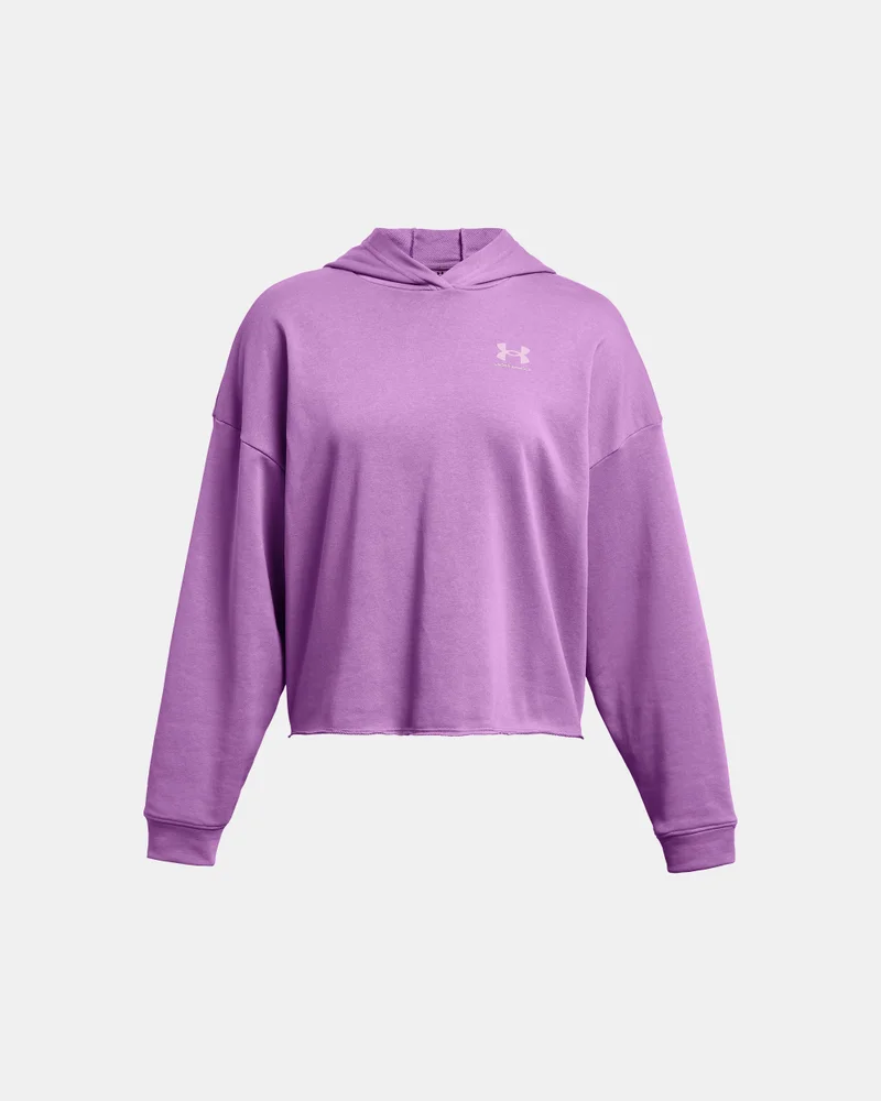 اندر ارمر هودي رايفال لوجو للنساء